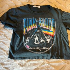 Pink Floyd Womans crop tshirt
